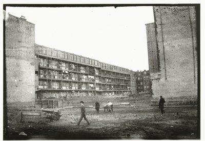 Nybyggnation på Overtoom i Amsterdam av George Hendrik Breitner