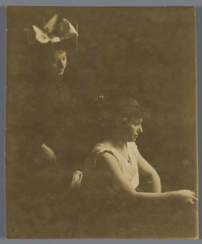 Porträtt av Marie och Lise Jordan av George Hendrik Breitner