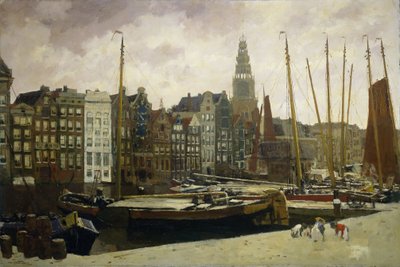 Damrak, Amsterdam av George Hendrik Breitner
