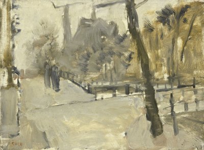Leidsegracht, Amsterdam av George Hendrik Breitner