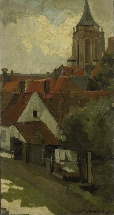 Tornet i Gorkum av George Hendrik Breitner