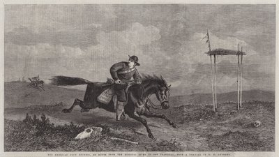 American Pony Express, på väg från Missourifloden till San Francisco av George Henry Andrews