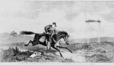 American Pony Express, på väg från Missourifloden till San Francisco av George Henry Andrews