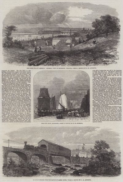 Inbördeskriget i Amerika av George Henry Andrews