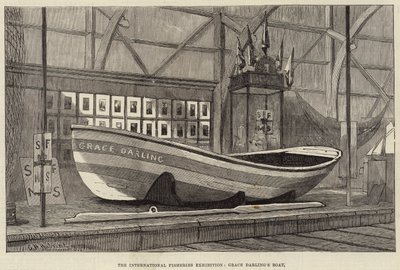 Den internationella fiskeutställningen, Grace Darlings båt av George Henry Andrews