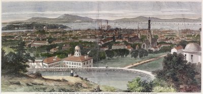 Utsikt över staden Montreal, Kanada East av George Henry Andrews