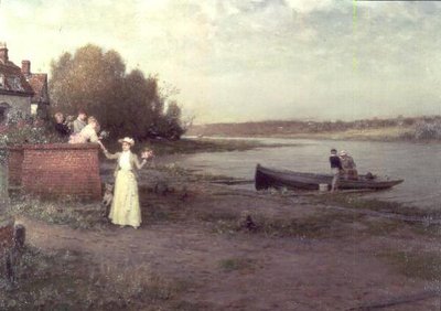 Några fler kärleksfulla farväl, 1890 av George Henry Boughton