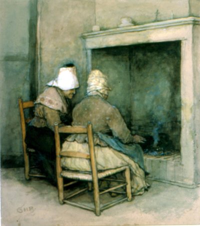 Gamla kumpaner av George Henry Boughton