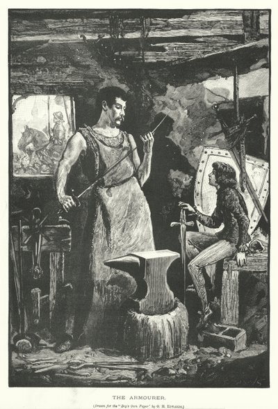 Armourer (gravyr) av George Henry Edwards