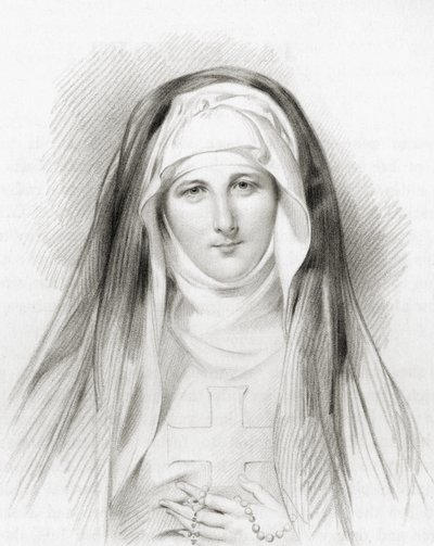 Jane Porter, graverad av J. Thomson, från 