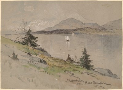 Newport Mountain från Bald Porcupine av George Henry Smillie