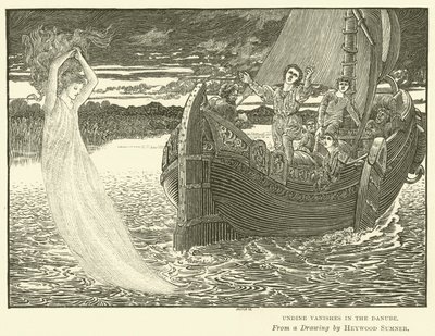 Undine försvinner i Donau av George Heywood Maunoir Sumner