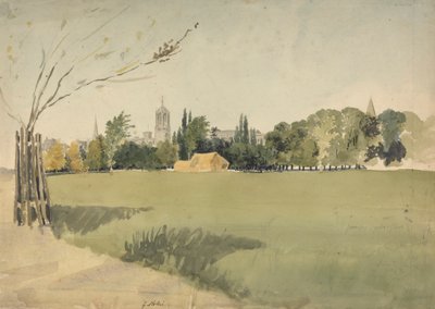 Christ Church från ängarna av George Hollis