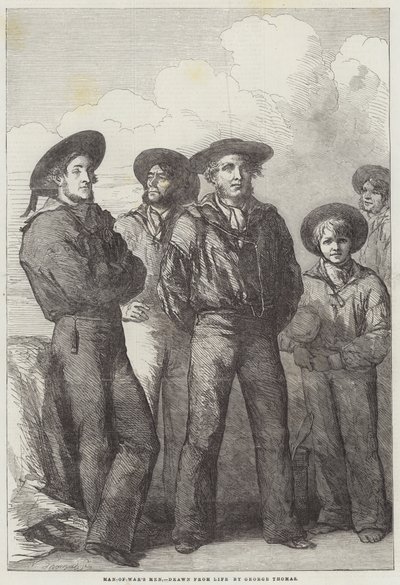 Man-of-Wars män av George Housman Thomas