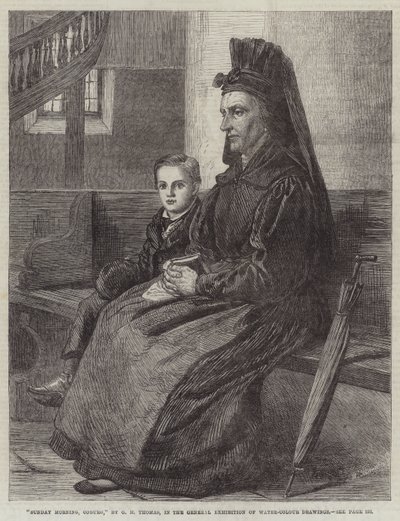 Söndagsmorgon, Coburg av George Housman Thomas