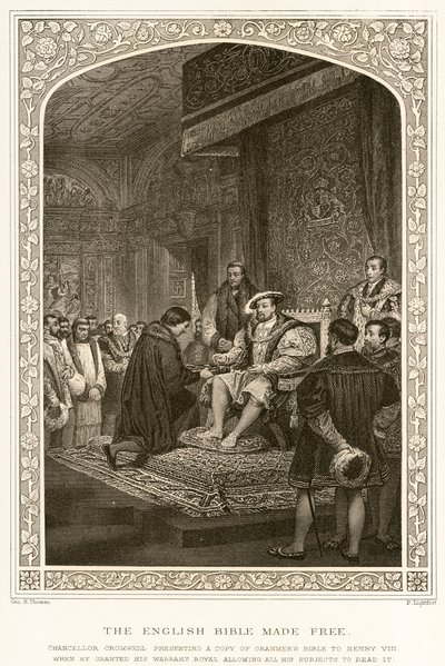 Den engelska bibeln frigjort av George Housman Thomas