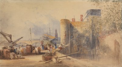 Valgrav vid Tower of London av George Howse