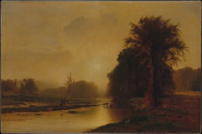 Höstängar av George Inness