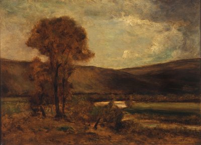 Höstbild av George Inness