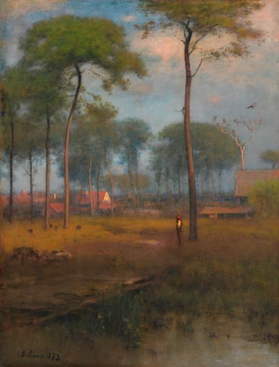 Tidig morgon, Tarpon Springs, 1892. av George Inness