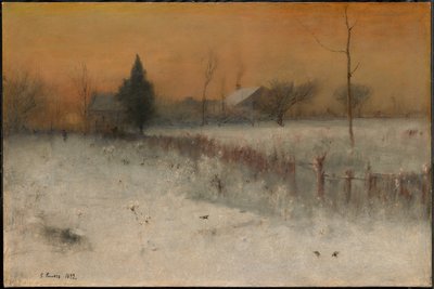 Hem i Montclair av George Inness