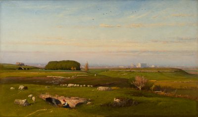 I den romerska landsbygden av George Inness