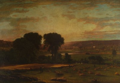 Fred och överflöd, 1865. av George Inness