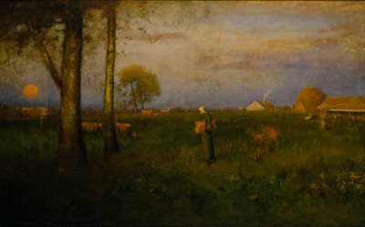 Solnedgången, 1884. av George Inness
