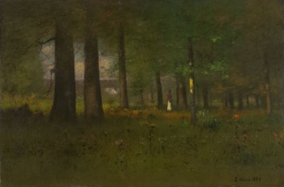 Skogsbrynet av George Inness