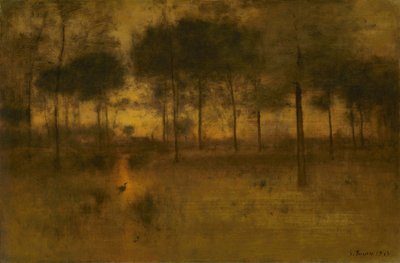 Hägerns hem, 1893. av George Inness