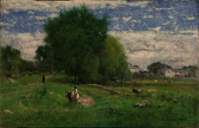 Vägen till byn, Milton av George Inness