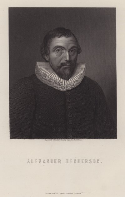 Alexander Henderson, skotsk teolog av George J. Stodart
