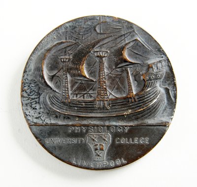 Liverpool University George Holt-medalj för fysiologi av George James Frampton