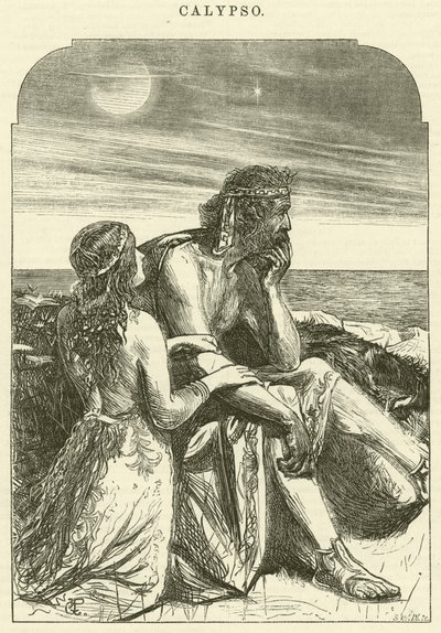 Calypso (gravyr) av George John Pinwell