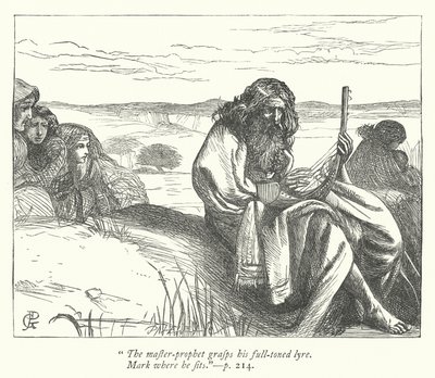 Illustration för fångenskapen (gravyr) av George John Pinwell