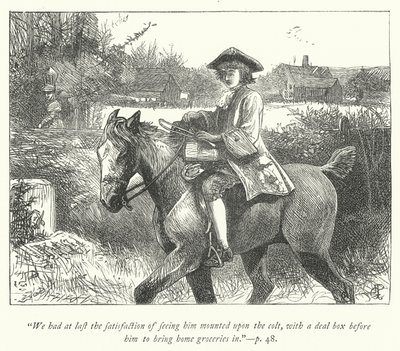 Illustration för The Vicar of Wakefield (gravyr) av George John Pinwell