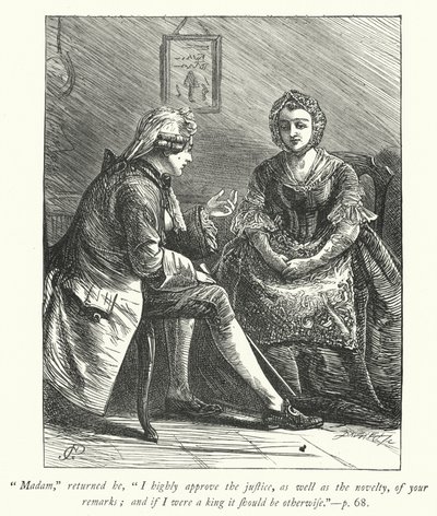 Illustration för The Vicar of Wakefield (gravyr) av George John Pinwell