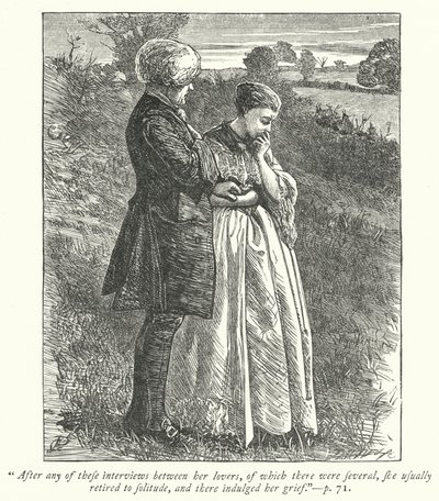 Illustration för The Vicar of Wakefield (gravyr) av George John Pinwell