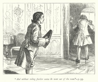 Illustration för The Vicar of Wakefield (gravyr) av George John Pinwell