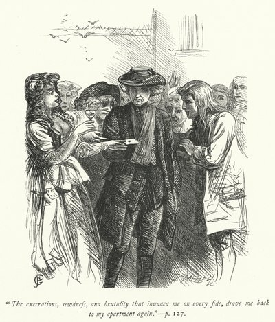Illustration för The Vicar of Wakefield (gravyr) av George John Pinwell