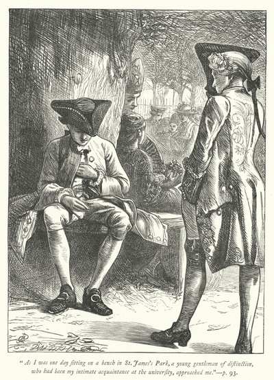 Illustration för The Vicar of Wakefield (gravyr) av George John Pinwell