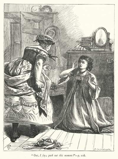 Illustration för The Vicar of Wakefield (gravyr) av George John Pinwell