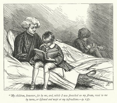 Illustration för The Vicar of Wakefield (gravyr) av George John Pinwell