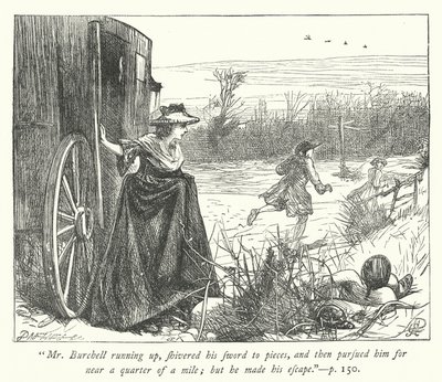 Illustration för The Vicar of Wakefield (gravyr) av George John Pinwell