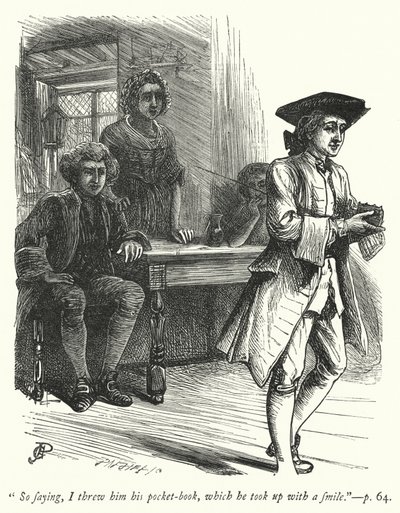 Illustration för The Vicar of Wakefield (gravyr) av George John Pinwell
