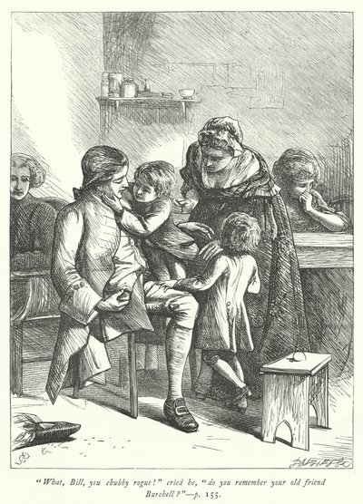Illustration för The Vicar of Wakefield (gravyr) av George John Pinwell