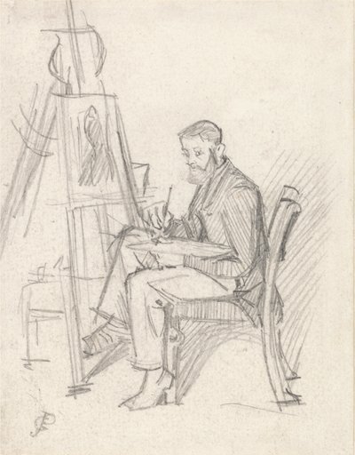 Självporträtt av George John Pinwell