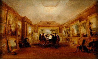 Turners kropp liggande i staten, 29 december 1851, efter 1851 av George Jones