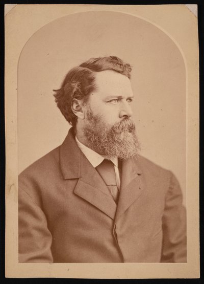 Porträtt av Oliver Wolcott Gibbs 1822-1908, mellan 1870 och 1873. av George K Warren
