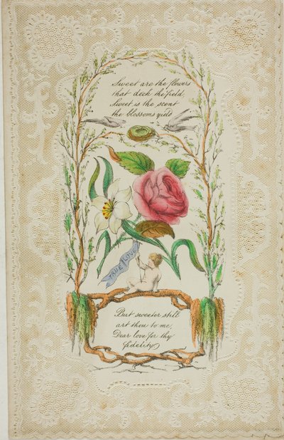 Söta är blommorna (valentin) av George Kershaw